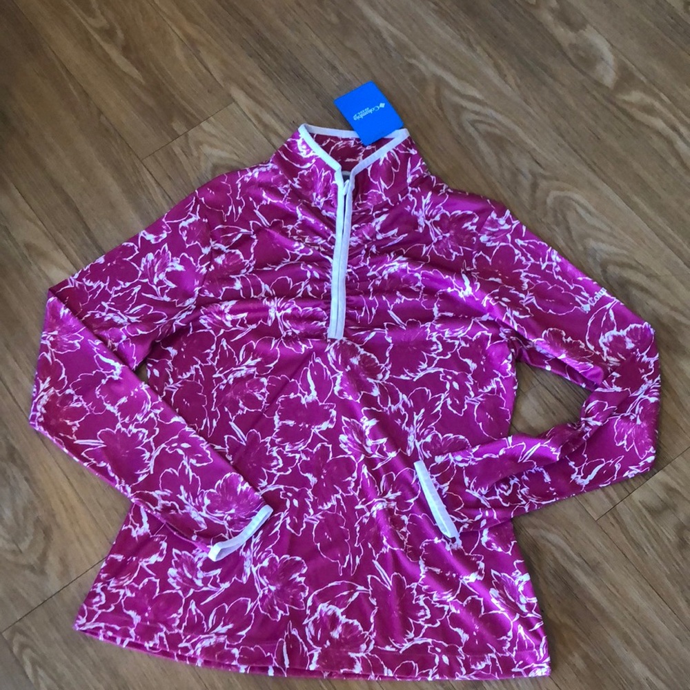 Columbia womens Omni-Wick 1/4 zip golf pullover. NWT